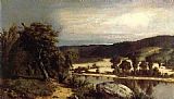 River Landscape by Alexander Helwig Wyant